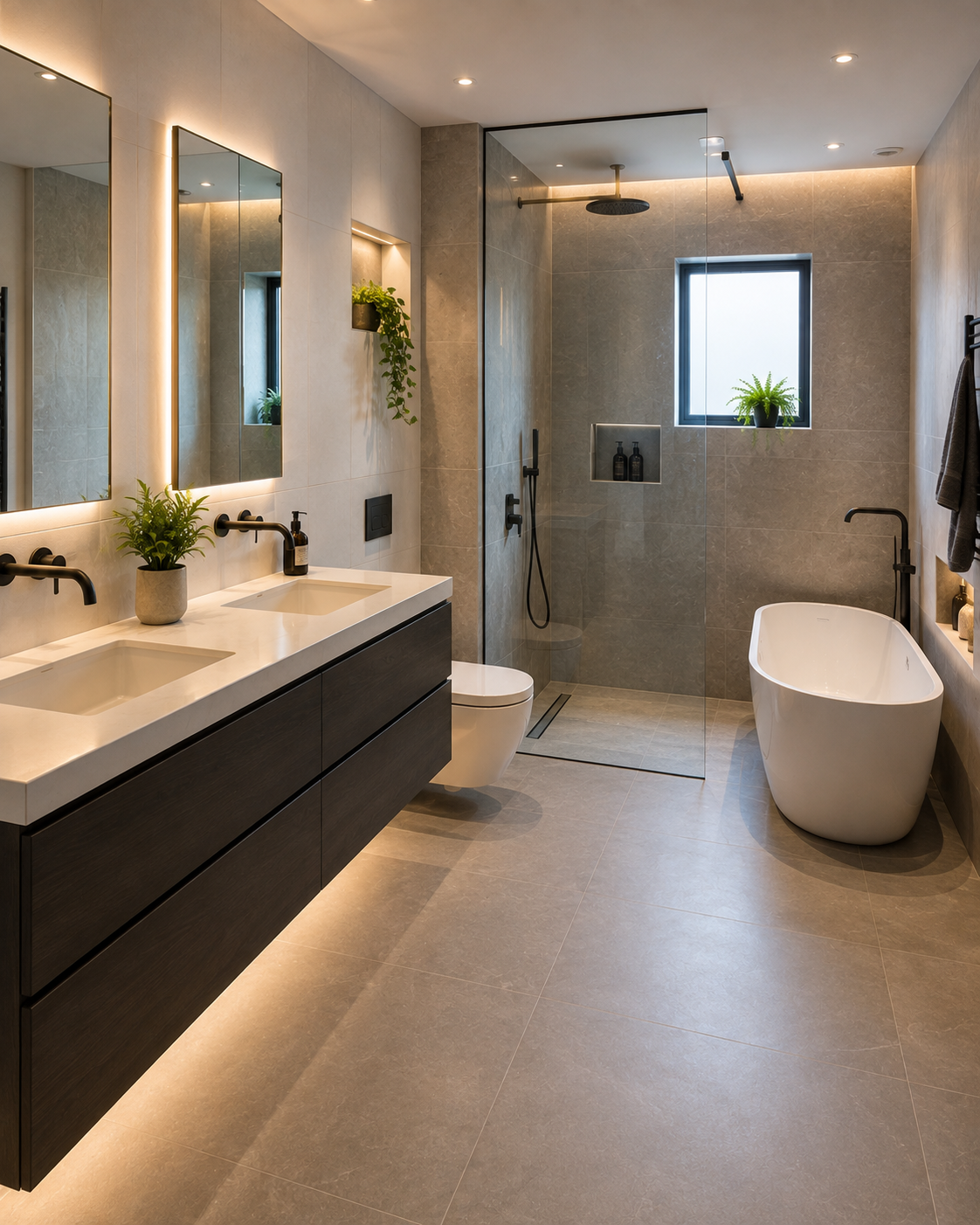 Bathroom renovation services by FS Building Services