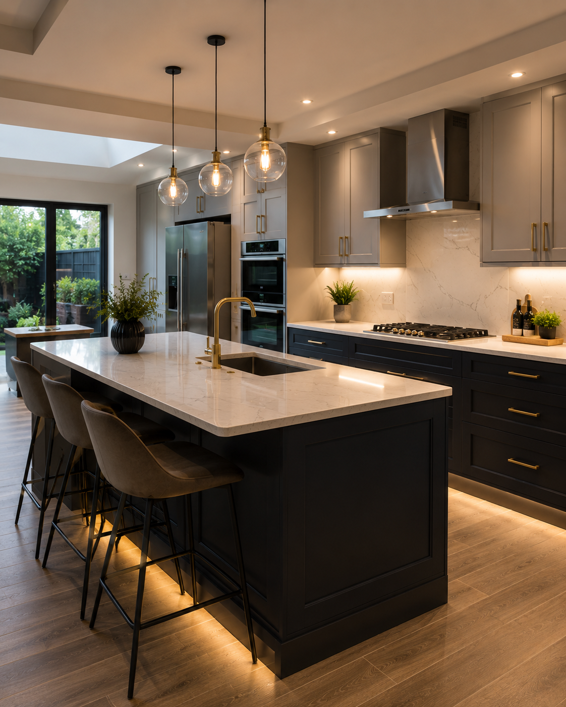 Kitchen renovation services by FS Building Services