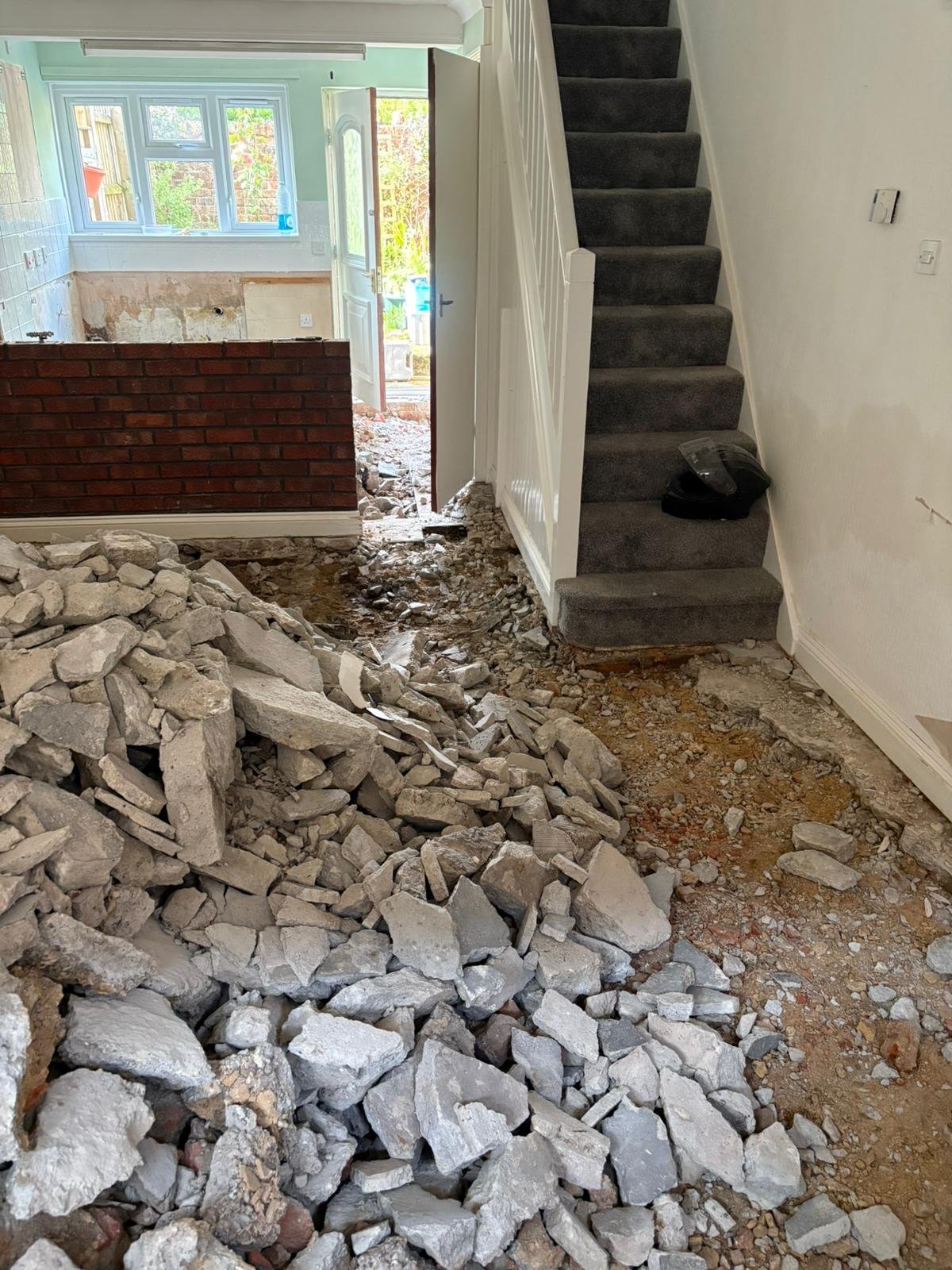 Damp-Proof Mill Ln project