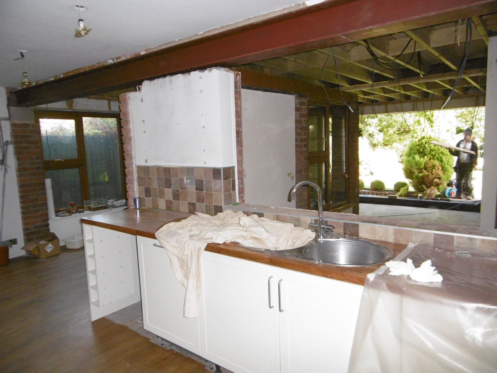 Kitchen Living Extension project